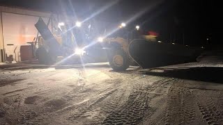 how to plow snow on gravel roads [upl. by Ennasirk]