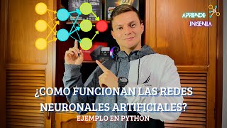 APRENDE A CREAR UNA RED NEURONAL EN PYTHON  Explicacion completa de su funcionamiento [upl. by Vanda]