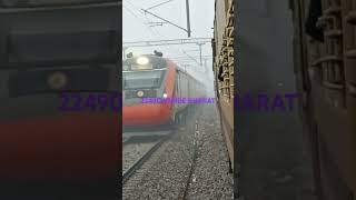 22490 MEERUT LUCKNOW VANDE BHARAT [upl. by Lyret361]