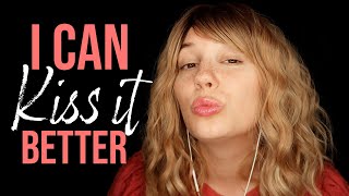 ASMR KISSES amp quotI LOVE YOUquot amp quotITS OKAYquot EAR TO EAR BREATHY WHISPERS [upl. by Bekah321]