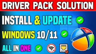 How to Install All in one DriverPack PCLaptop  DriverPack Solution 2024 💻Fix All Issue [upl. by Zaragoza958]