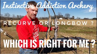 Going Traditional  Recurve or Longbow How To Choose The Right Bow [upl. by Arbed211]