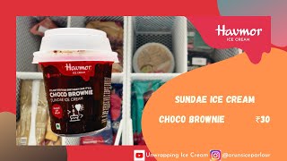 Havmor Ice Cream  Havmor Sundae Cup  Choco Brownie Flavour  Price  AP [upl. by Siraf145]