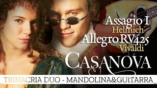 OFFLLOBET 2024  TRINACRIA DUO  CASANOVA Assagio Helmich Allegro concerto mandolina vivaldi [upl. by Necyrb674]