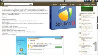 How to Download and Install driverpack solution 14 No serial number [upl. by Natrav779]