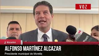 Alfonso Martínez lamenta recortes presupuestales para municipios de Michoacán [upl. by Zachar69]