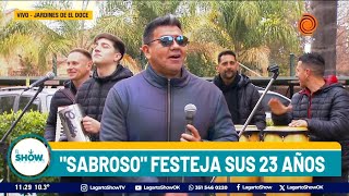 Se armó el baile con Sabroso en El Show del Lagarto [upl. by Anasor714]