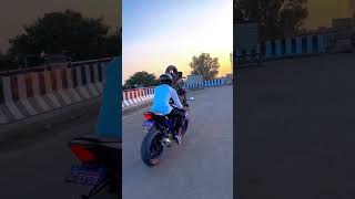 KAWASAKI 300 CRASH 😭 kawasaki300 crash stoppie motovlog trending shots [upl. by Elmira]