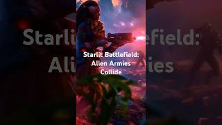 Starlite Battlefiled Alien Armies Collide alien shortsviral shorts [upl. by Eixam]