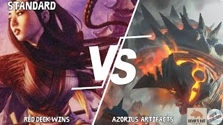 Red Deck Wins VS Azorius Artifacts MTG Standard [upl. by Daegal]