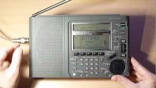 Sony ICFSW77  The best portable shortwave radio [upl. by Irrac]