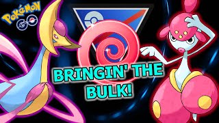 Outbulking the Psychic Cup Meta  Route to Legend Rank Pokémon Go Battle League PVP [upl. by Nyrtak491]