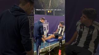 Fasciatura della caviglia di lucacampolunghi99 ⚽️ osteopata osteopatia thrust asmr [upl. by Crifasi477]