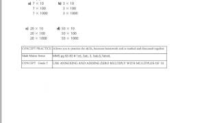 gr 5 annexing zero when multiplying [upl. by Olympias]