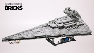 Lego Star Wars UCS 75252 Imperial Star Destroyer Speed Build [upl. by Zamora498]