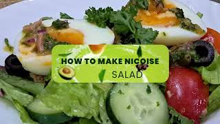 How To Make Nicoise Salad  Mediterranean  French  Nice  food 2024 salad frenchcuisine fyp [upl. by Vary]