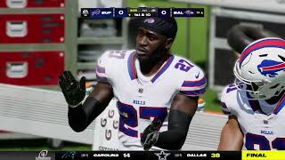 Buffalo Bills vs Baltimore Ravens  2024 Div Round Madden 24 Franchise [upl. by Reffotsirk]