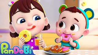 Yes Yes Snacks  Yummy Yummy Snacks Song  Pandobi Nursery Rhymes amp Kids Songs [upl. by Underwood]