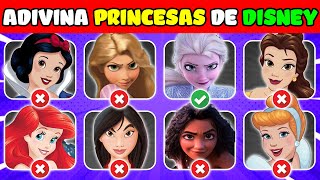 Adivina Las 120 PRINCESAS DE DISNEY Por CANCIÓN 🎶🎉Adivina QUIÉN CANTA ElsaMoanaAriel NT Adivinar [upl. by Sadler]