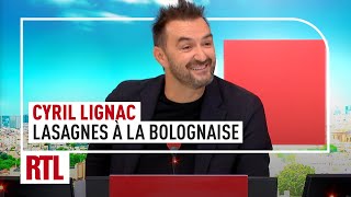 Recette  quotLasagnes à la bolognaisequot par Cyril Lignac [upl. by Orr792]