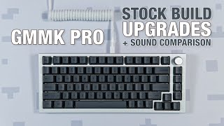 GMMK Pro Unboxing Stock Build Upgrades  Sound Comparison [upl. by Ennahgem206]