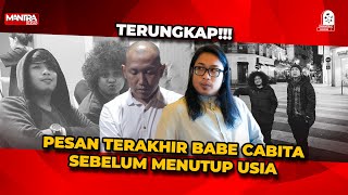 INI PESAN TERAKHIR BABE CABITA KEPADA SAHABAT SEBELUM TUTUP USIA [upl. by Sarette432]