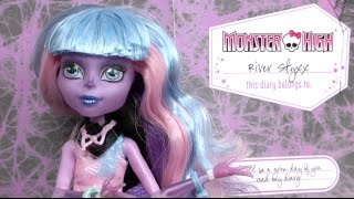 Monster High Haunted Student Spirits River Styxx from Mattel [upl. by Nelaf]