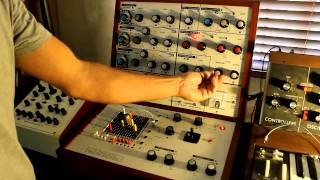 EMS VCS3  Simple Arpeggiator part 1 [upl. by Mikol727]