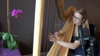 Ludwig van Beethoven  Moonlight Sonata no 14 harp version 1st movement [upl. by Nuahsad]