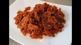 FIRFIR getrocknete Teff Injera Äthiopische Küche Veggie Ethiopian food [upl. by Hewie188]