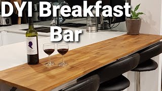 DYI breakfast bar or kitchen benchtop extension [upl. by Arag618]