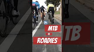 Mtb vs Roadies part 4 mtb mtblife roadbike [upl. by Stannwood]