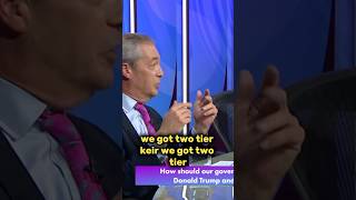 Nigel Farage RINSES Keir Starmer 2 tier policing [upl. by Chafee]