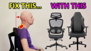 How To Fix Posture amp Neck Pain Using A Chair Headrest [upl. by Tallou]