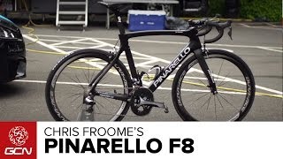 Chris Froomes Pinarello F8  Tour De France 2014 [upl. by Vitkun]