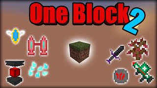 One Block Modpack V2 MCPE Bedrock Edition Minecraft PE [upl. by Ahsitniuq]