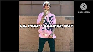 ☆Lil Peep☆  beamer boy Lyric Video [upl. by Keefer]