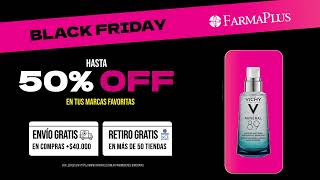 Llegó el Black Friday a Farmapluscomar Hasta 50 off [upl. by Neetsirk736]