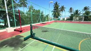 Multi Purpose Court  Radisson Blu Resort Maldives [upl. by Vassili]