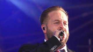 Alfie Boe amp Michael Ball  Queen Medley  Carfest South 250818 HD [upl. by Aynnat]