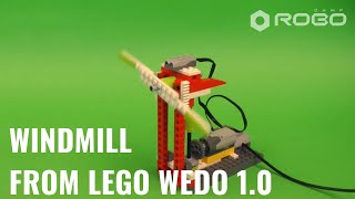 Windmill  LEGO WeDo by RoboCamp [upl. by Jos]