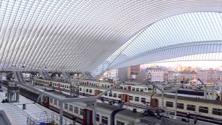 Gare de LiègeGuillemins [upl. by Ethbun]