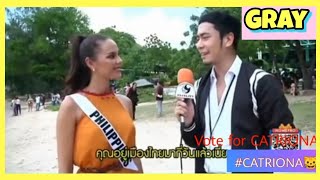 CATRIONA GRAY Full Interview  Miss Universe 2018  Pattaya days [upl. by Wells]