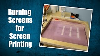 Making Screen Printing Stencil [upl. by Harim899]