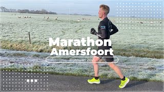 Trainings Marathon Amersfoort 31 januari 2021 [upl. by Herring]