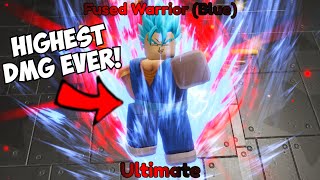 New Vegito Blue Evo DOES MOST DAMAGE EVER animelaststand [upl. by Westphal]