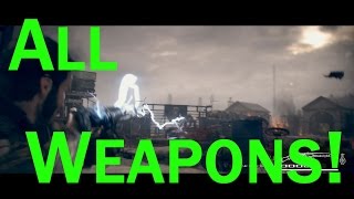 The Order 1886  All Weapons Showcase [upl. by Aksehcnarf]