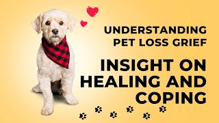 Understanding Pet Loss Grief A Veterinarians Insight on Healing and Coping [upl. by Ahsinek]