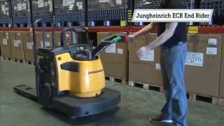 Jungheinrich ECR327 Smart Auto Reverse Performance Test [upl. by Yobybab]