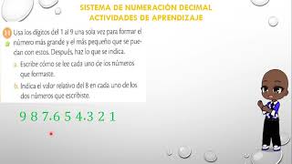 SISTEMA DE NUMERACIÓN DECIMAL EJERCICIO 11 JEANS MURILLO [upl. by Aimo]